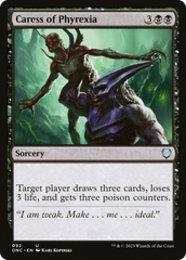Caress of Phyrexia [Phyrexia: All Will Be One Commander] | Webway Games