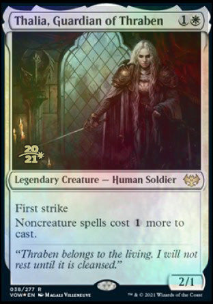Thalia, Guardian of Thraben [Innistrad: Crimson Vow Prerelease Promos] | Webway Games