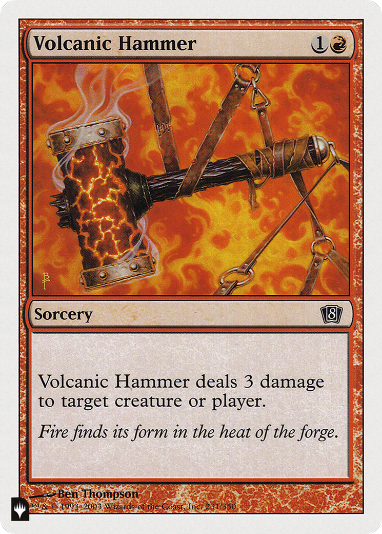 Volcanic Hammer [The List] | Webway Games