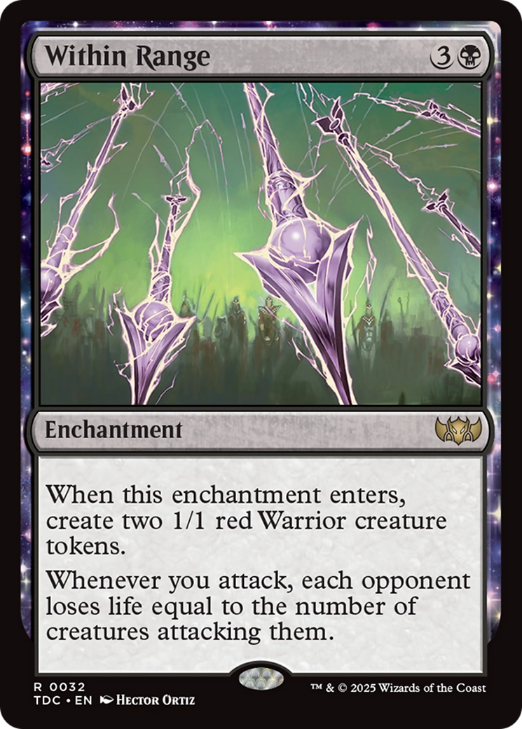 Within Range [Tarkir: Dragonstorm Commander] | Webway Games