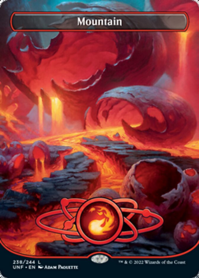 Mountain (238) (Planetary Space-ic Land) [Unfinity] | Webway Games