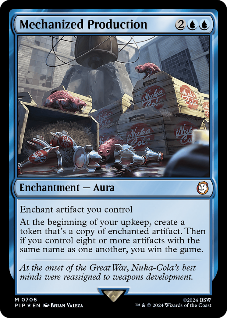 Mechanized Production (Surge Foil) [Fallout] | Webway Games