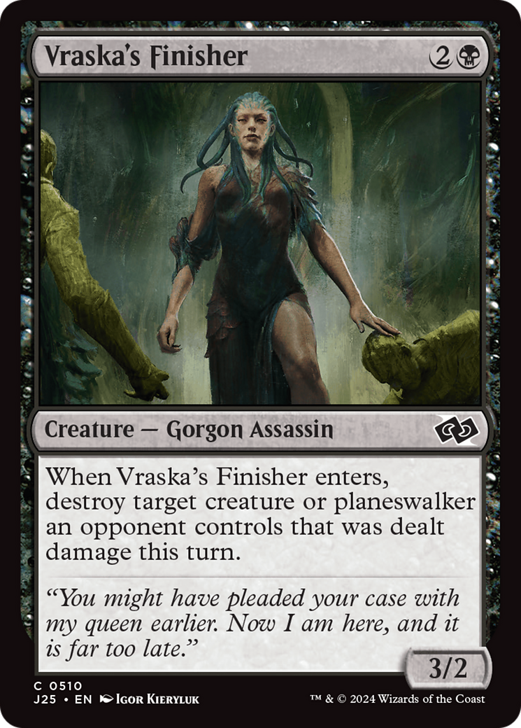 Vraska's Finisher [Foundations Jumpstart] | Webway Games