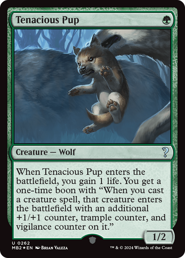 Tenacious Pup [Mystery Booster 2] | Webway Games