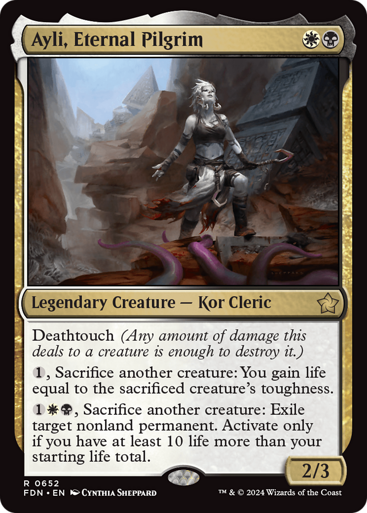 Ayli, Eternal Pilgrim [Foundations] | Webway Games