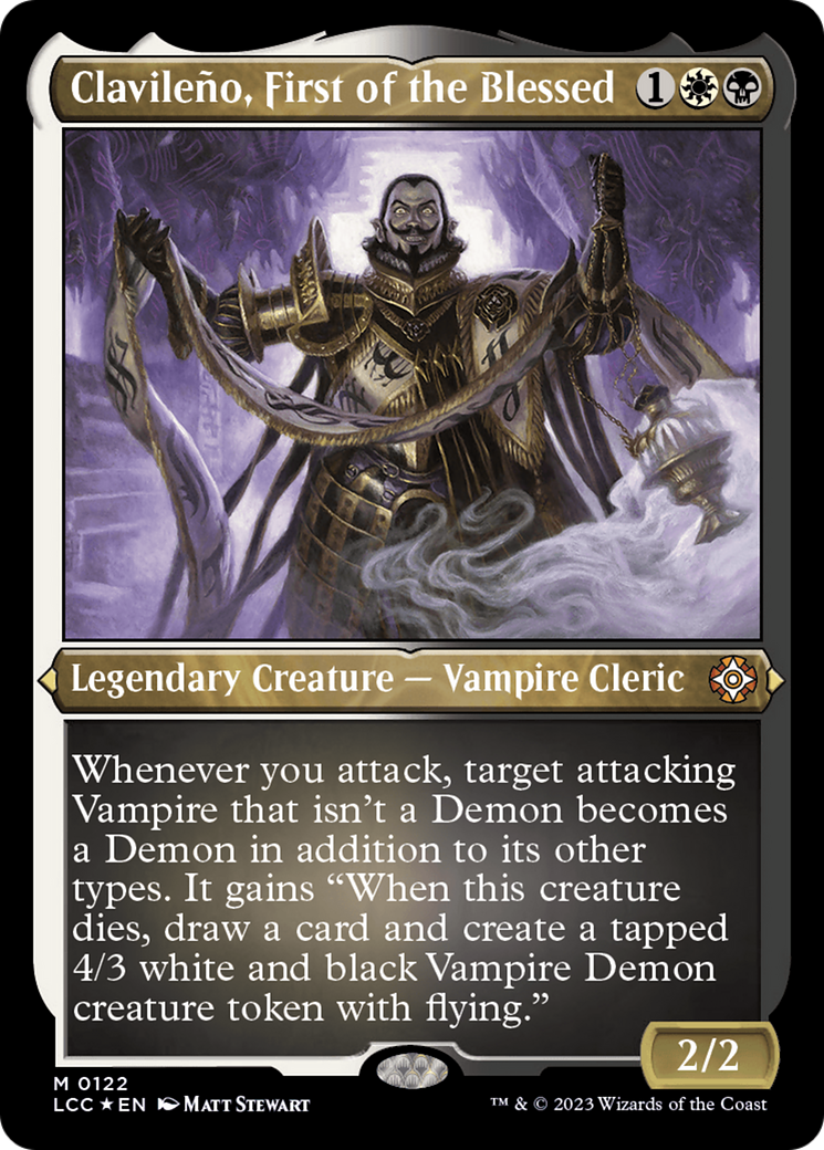 Clavileno, First of the Blessed (Display Commander) [The Lost Caverns of Ixalan Commander] | Webway Games