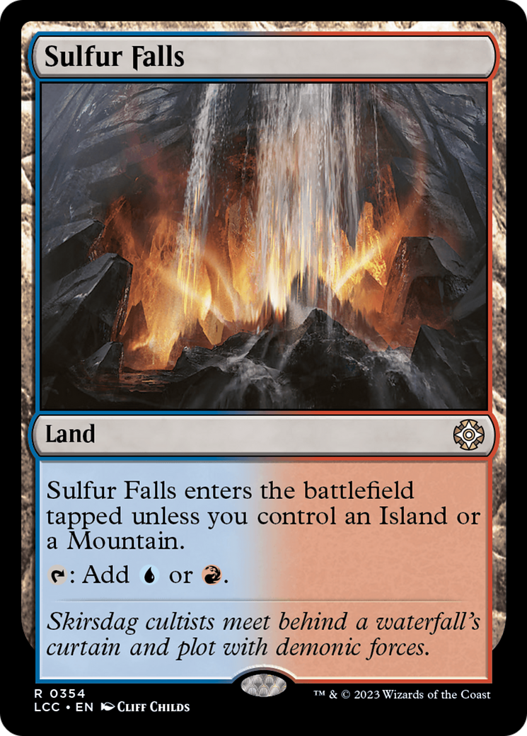 Sulfur Falls [The Lost Caverns of Ixalan Commander] | Webway Games