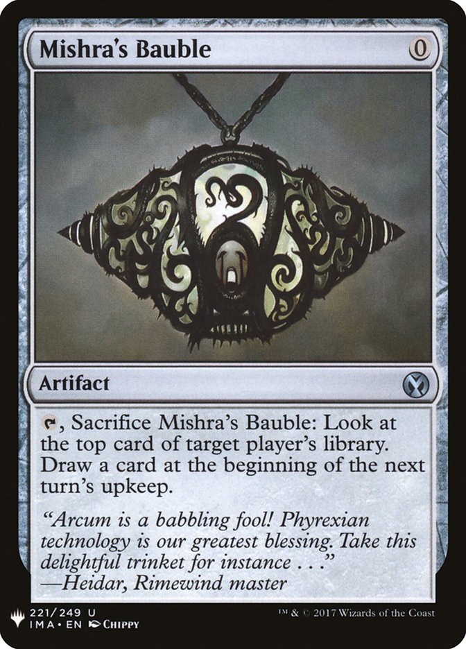 Mishra's Bauble [Mystery Booster] | Webway Games