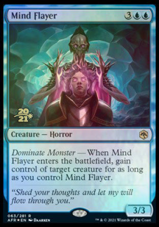 Mind Flayer [Dungeons & Dragons: Adventures in the Forgotten Realms Prerelease Promos] | Webway Games