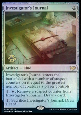 Investigator's Journal [Innistrad: Crimson Vow Prerelease Promos] | Webway Games