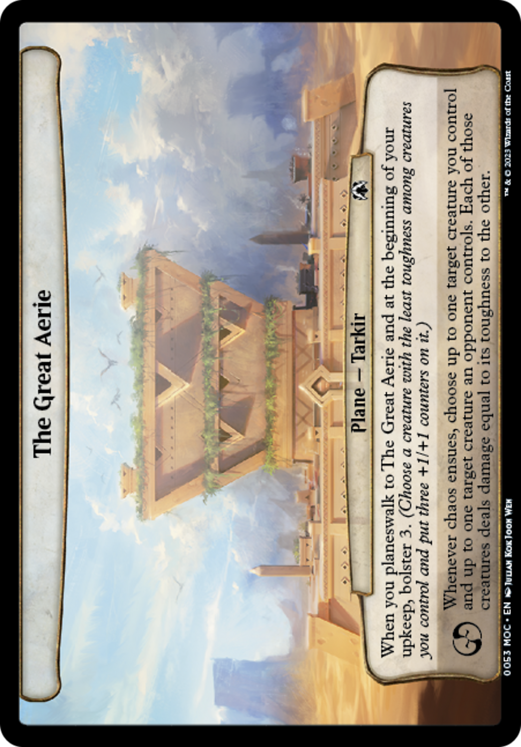 The Great Aerie [March of the Machine Commander] | Webway Games