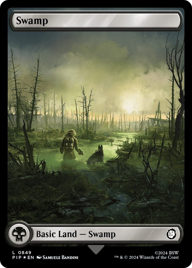 Swamp (0849) (Surge Foil) [Fallout] | Webway Games