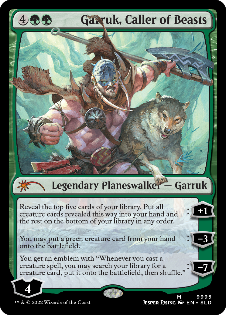Garruk, Caller of Beasts [Secret Lair Drop Series] | Webway Games