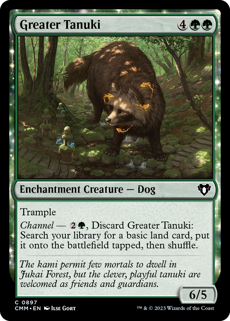 Greater Tanuki [Commander Masters] | Webway Games