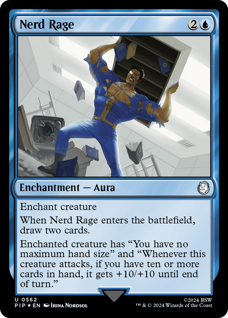Nerd Rage (Surge Foil) [Fallout] | Webway Games