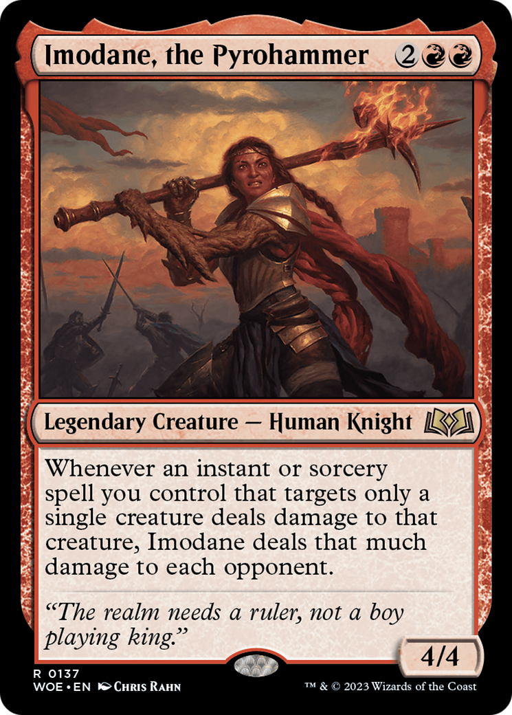 Imodane, the Pyrohammer [Wilds of Eldraine] | Webway Games