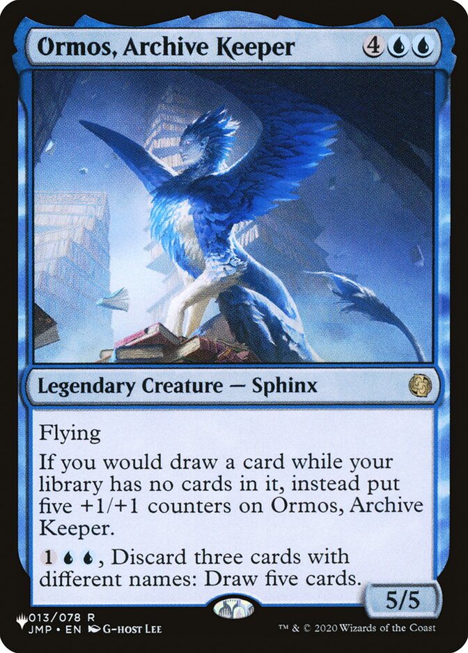 Ormos, Archive Keeper [The List] | Webway Games