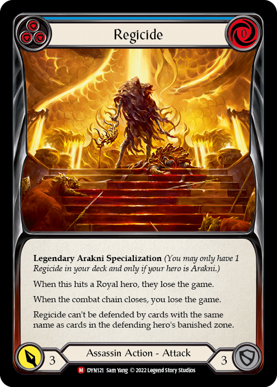 Regicide [DYN121] (Dynasty)  Rainbow Foil | Webway Games