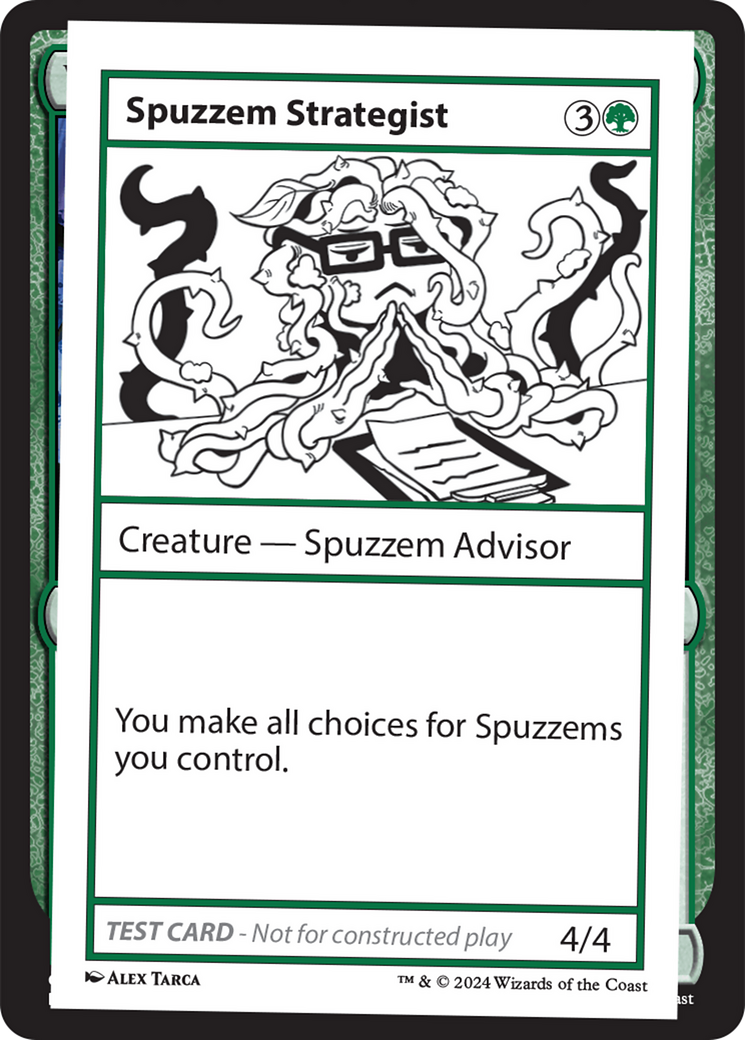 Spuzzem Strategist [Mystery Booster 2 Playtest Cards] | Webway Games