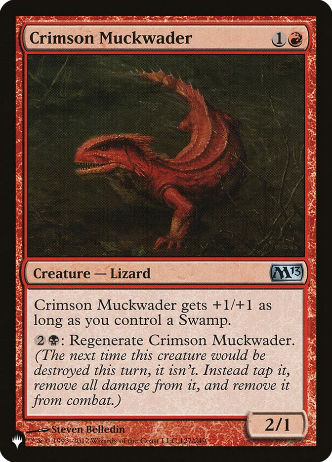 Crimson Muckwader [The List] | Webway Games