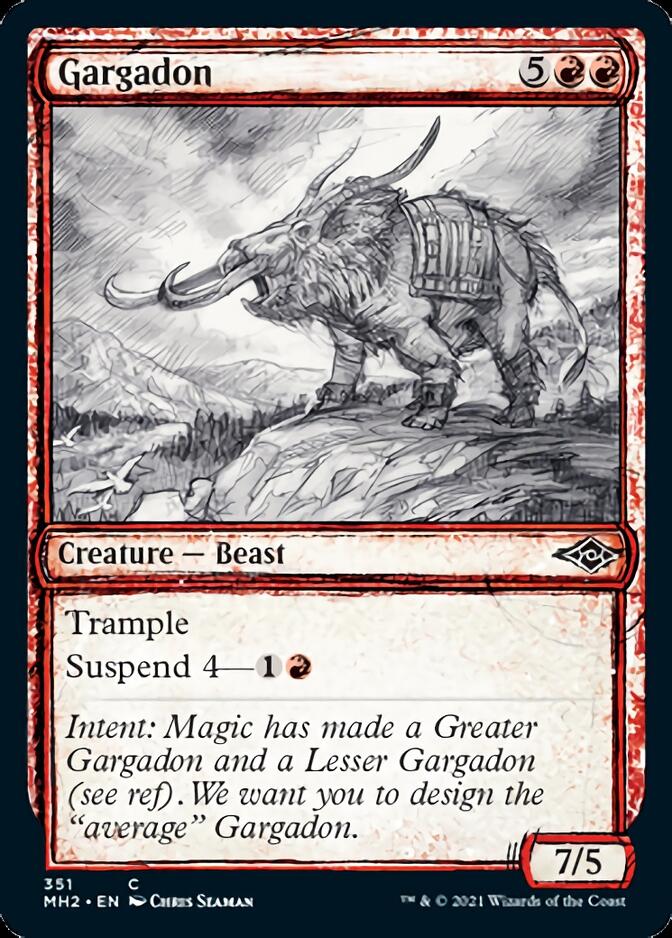 Gargadon (Sketch) [Modern Horizons 2] | Webway Games