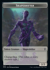 Kor Warrior // Shapeshifter (023) Double-Sided Token [Commander Legends: Battle for Baldur's Gate Tokens] | Webway Games