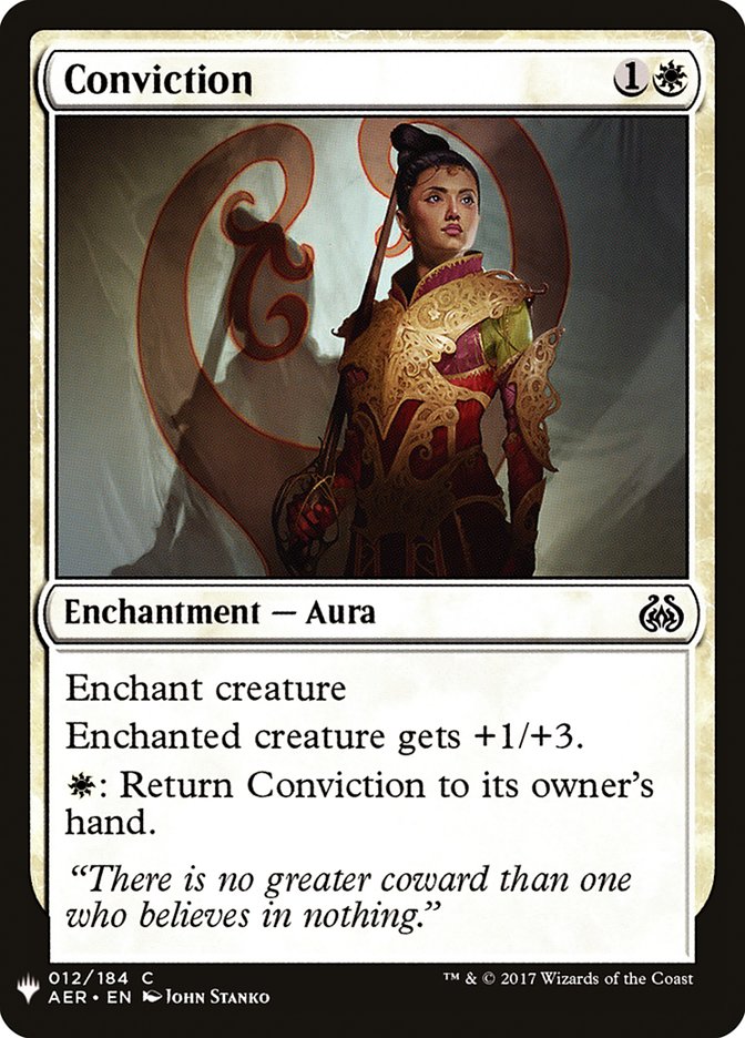 Conviction [Mystery Booster] | Webway Games