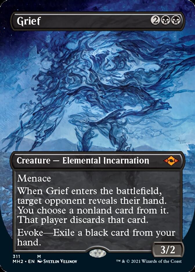 Grief (Borderless Alternate Art) [Modern Horizons 2] | Webway Games