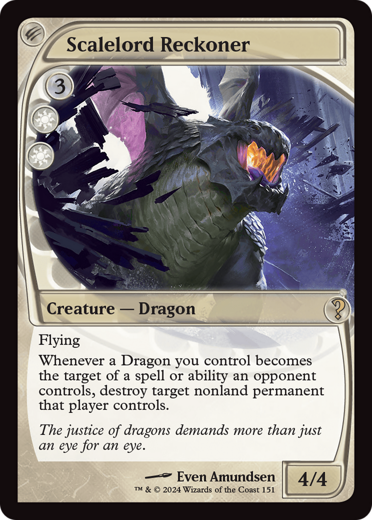 Scalelord Reckoner (Future Sight) [Mystery Booster 2] | Webway Games