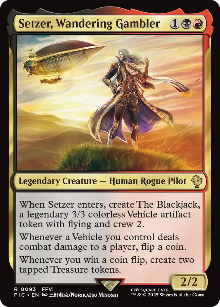 Setzer, Wandering Gambler [FINAL FANTASY Commander] | Webway Games