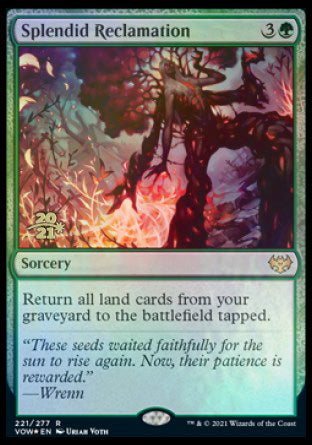 Splendid Reclamation [Innistrad: Crimson Vow Prerelease Promos] | Webway Games