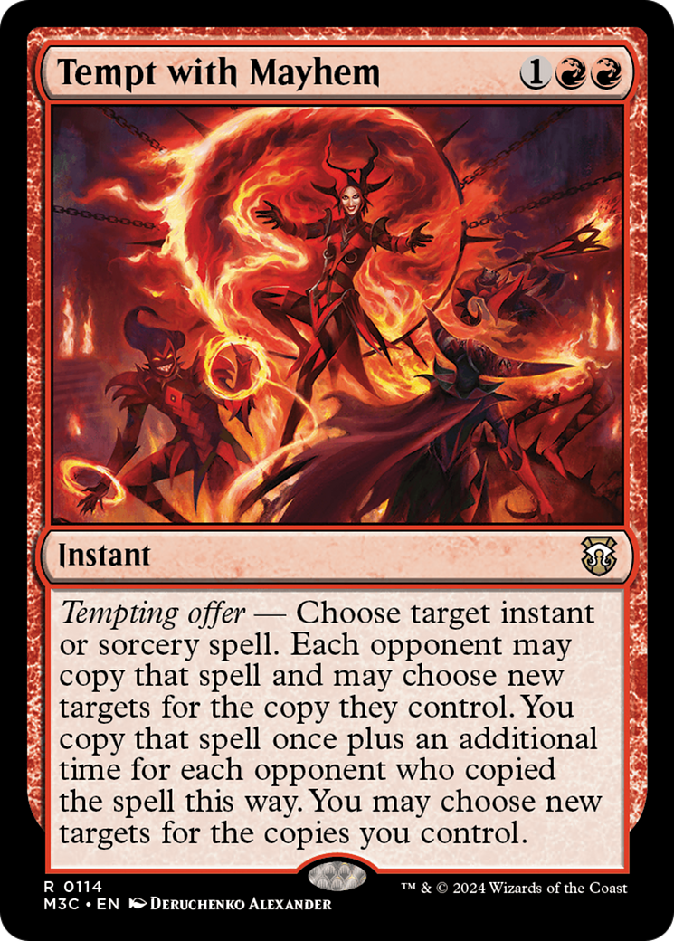 Tempt with Mayhem [Modern Horizons 3 Commander] | Webway Games