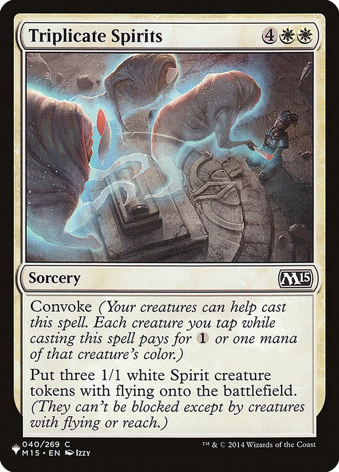 Triplicate Spirits [The List] | Webway Games