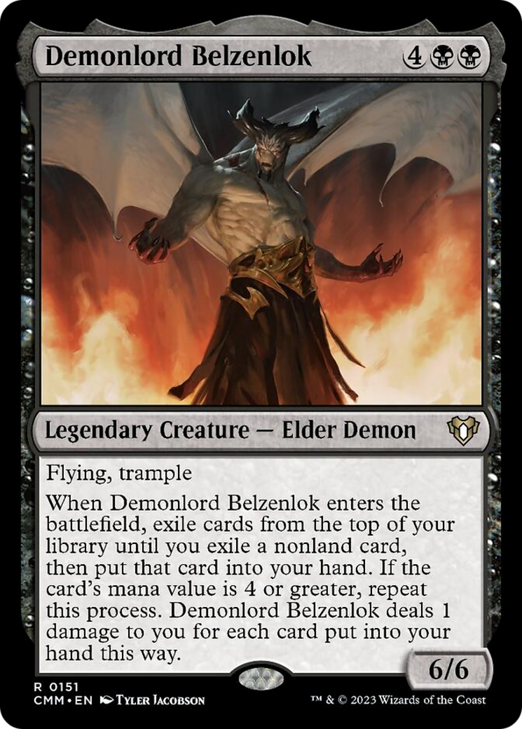 Demonlord Belzenlok [Commander Masters] | Webway Games