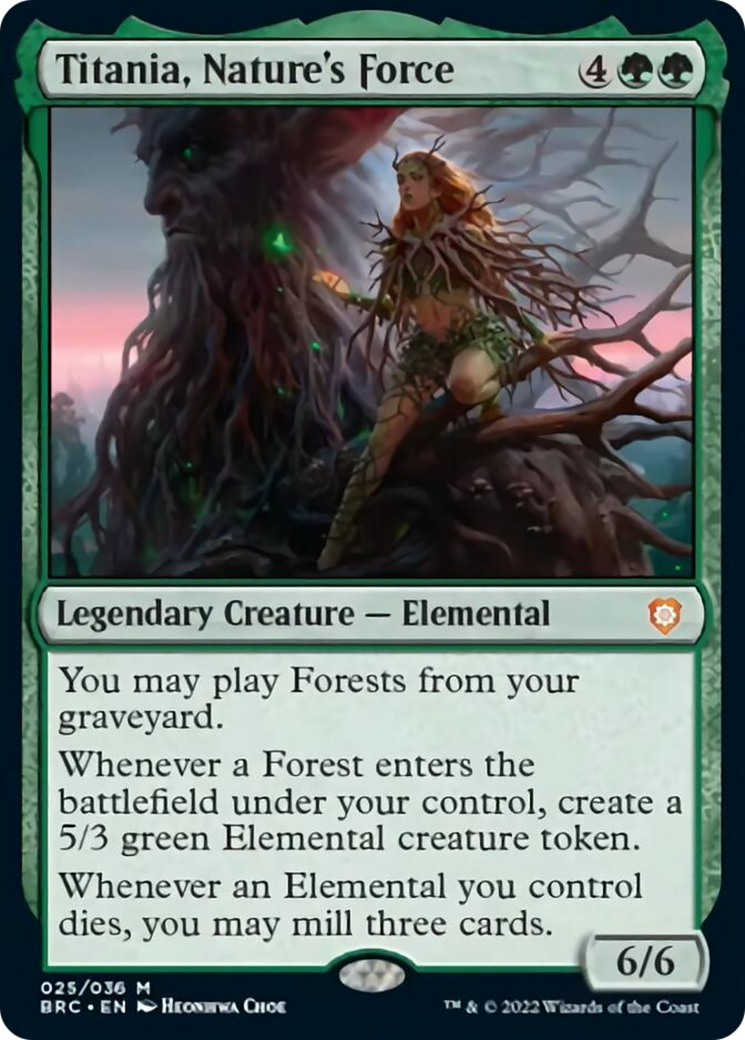 Titania, Nature's Force [The Brothers' War Commander] | Webway Games