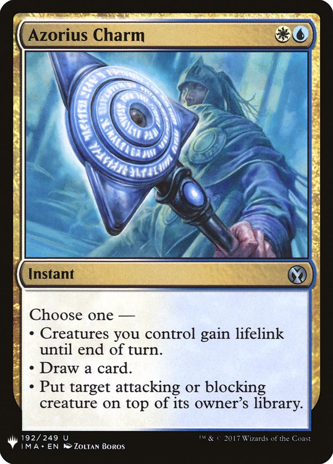 Azorius Charm [Mystery Booster] | Webway Games