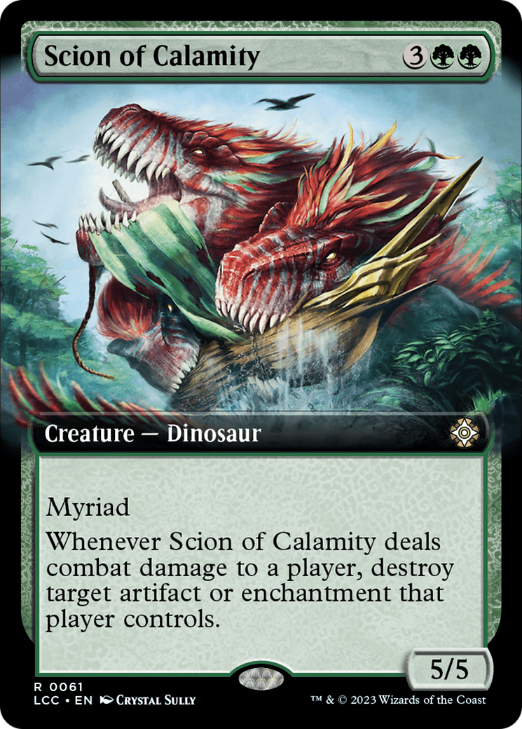 Scion of Calamity (Extended Art) [The Lost Caverns of Ixalan Commander] | Webway Games