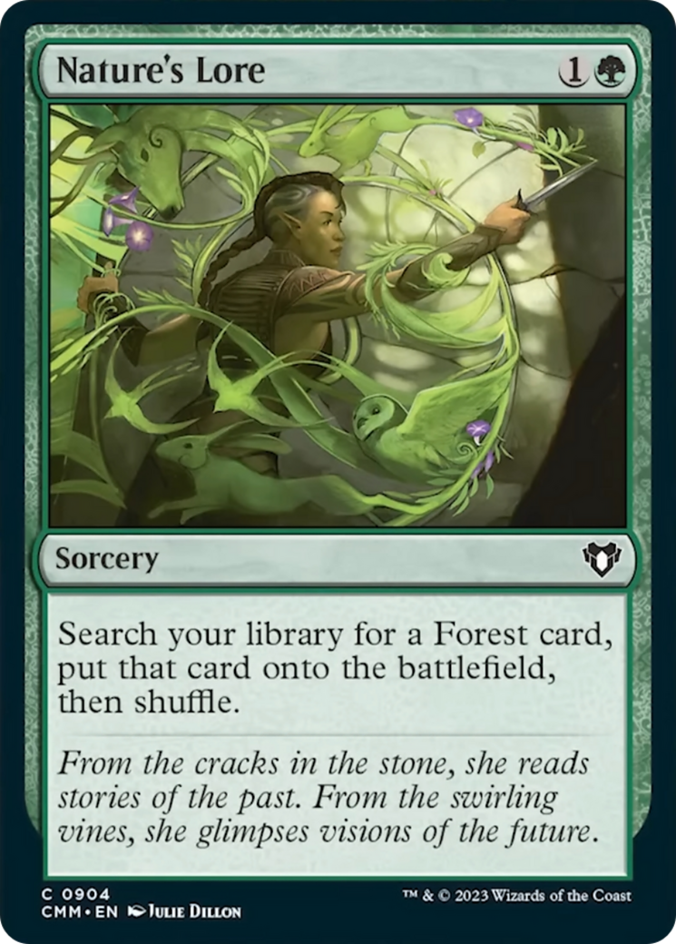 Nature's Lore [Commander Masters] | Webway Games
