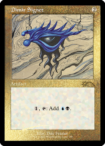 Dimir Signet (Retro) (Foil Etched) [Secret Lair Drop Series] | Webway Games