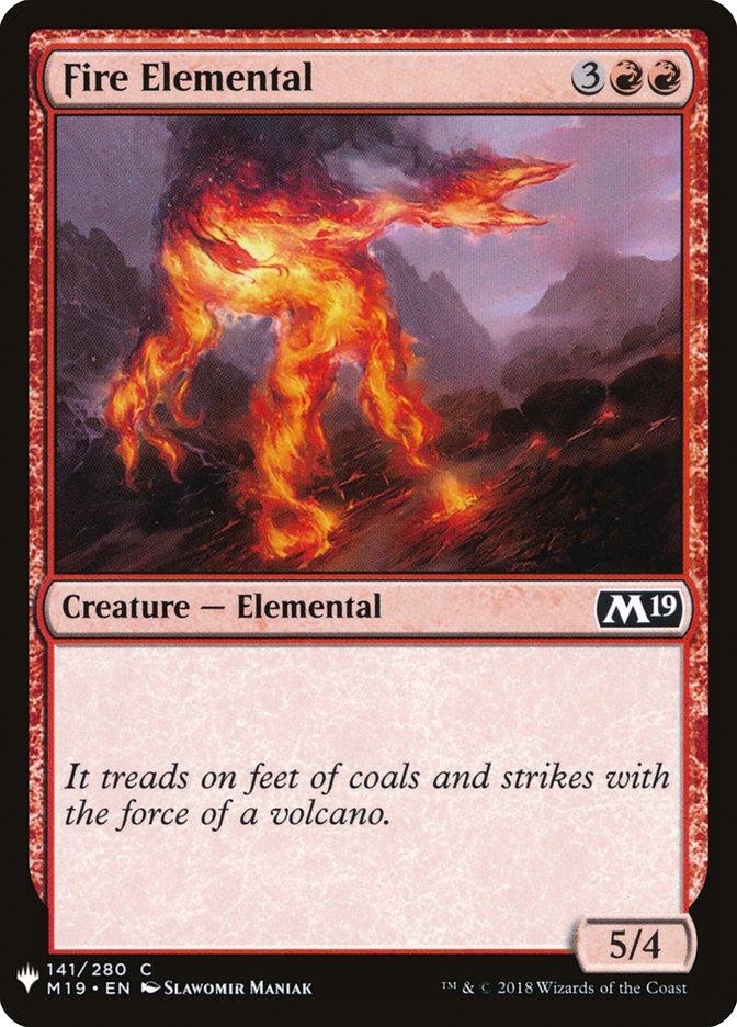 Fire Elemental [Mystery Booster] | Webway Games
