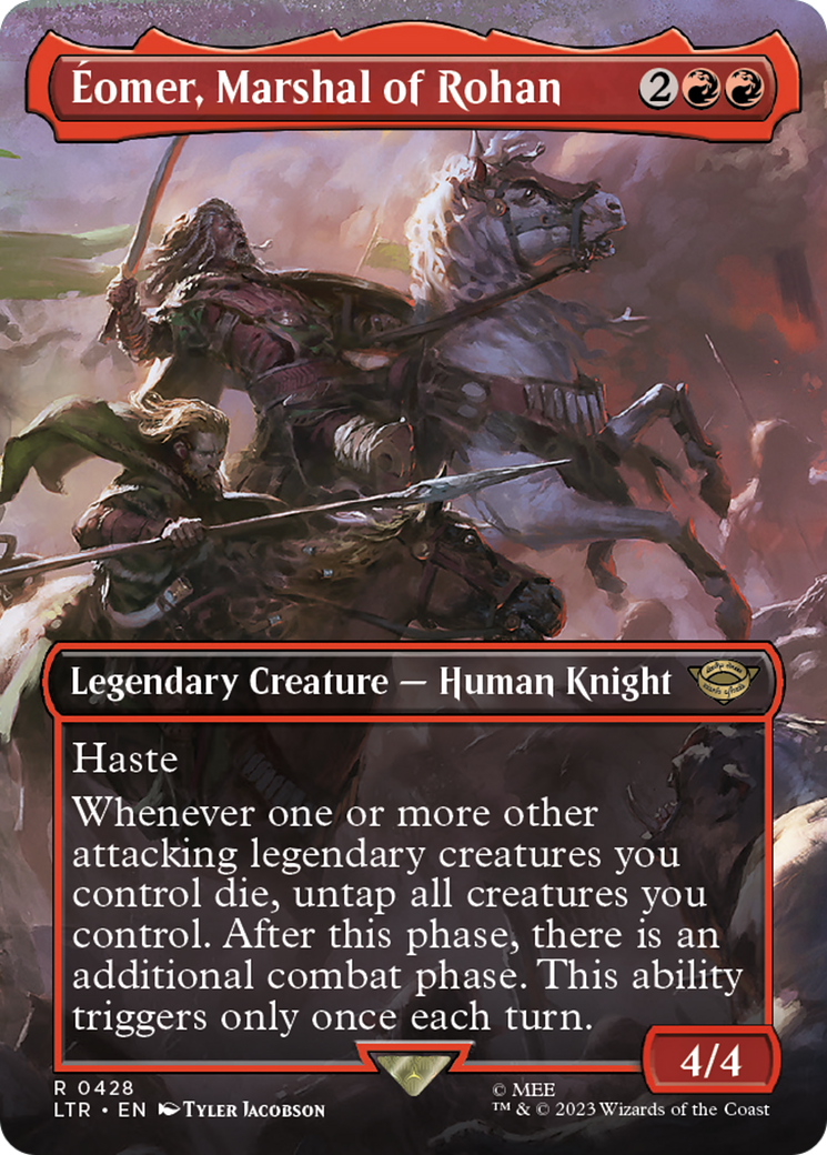 Eomer, Marshal of Rohan (Borderless Alternate Art) [The Lord of the Rings: Tales of Middle-Earth] | Webway Games