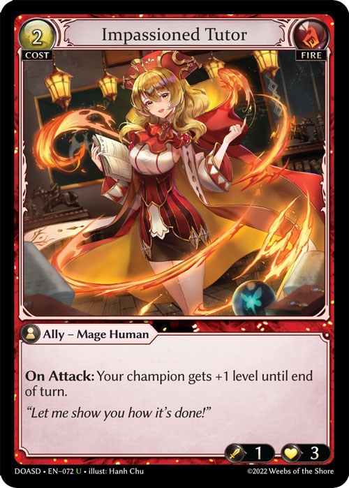 Impassioned Tutor (072) [Dawn of Ashes: Starter Decks] | Webway Games