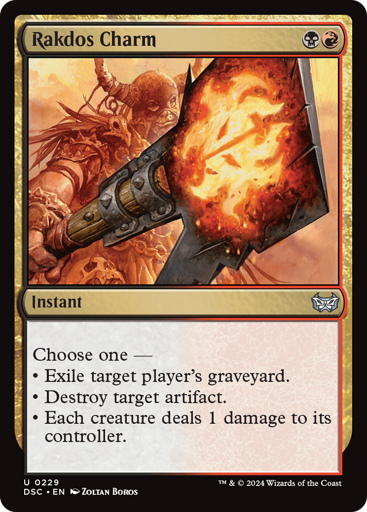 Rakdos Charm [Duskmourn: House of Horror Commander] | Webway Games