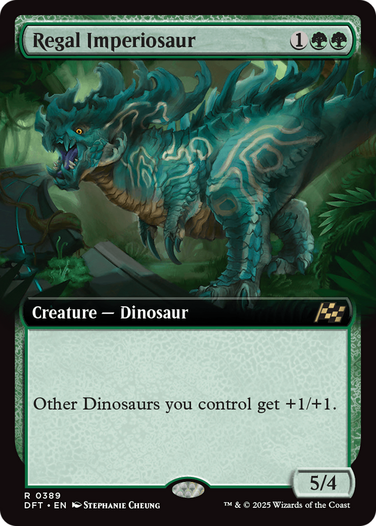 Regal Imperiosaur (Extended Art) [Aetherdrift] | Webway Games