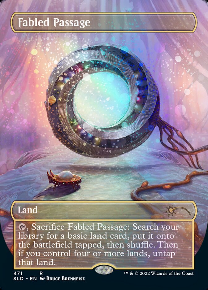 Fabled Passage (Galaxy Foil) [Secret Lair Drop Series] | Webway Games