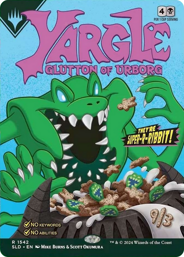 Yargle, Glutton of Urborg (Rainbow Foil) [Secret Lair Drop Series] | Webway Games