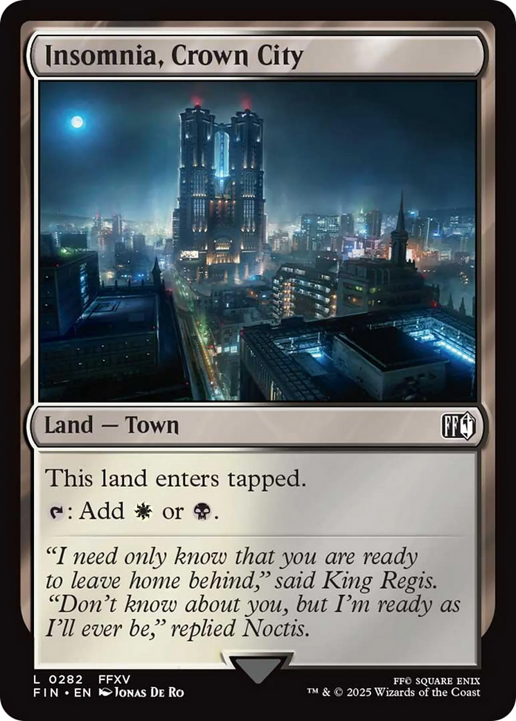 Insomnia, Crown City [FINAL FANTASY] | Webway Games