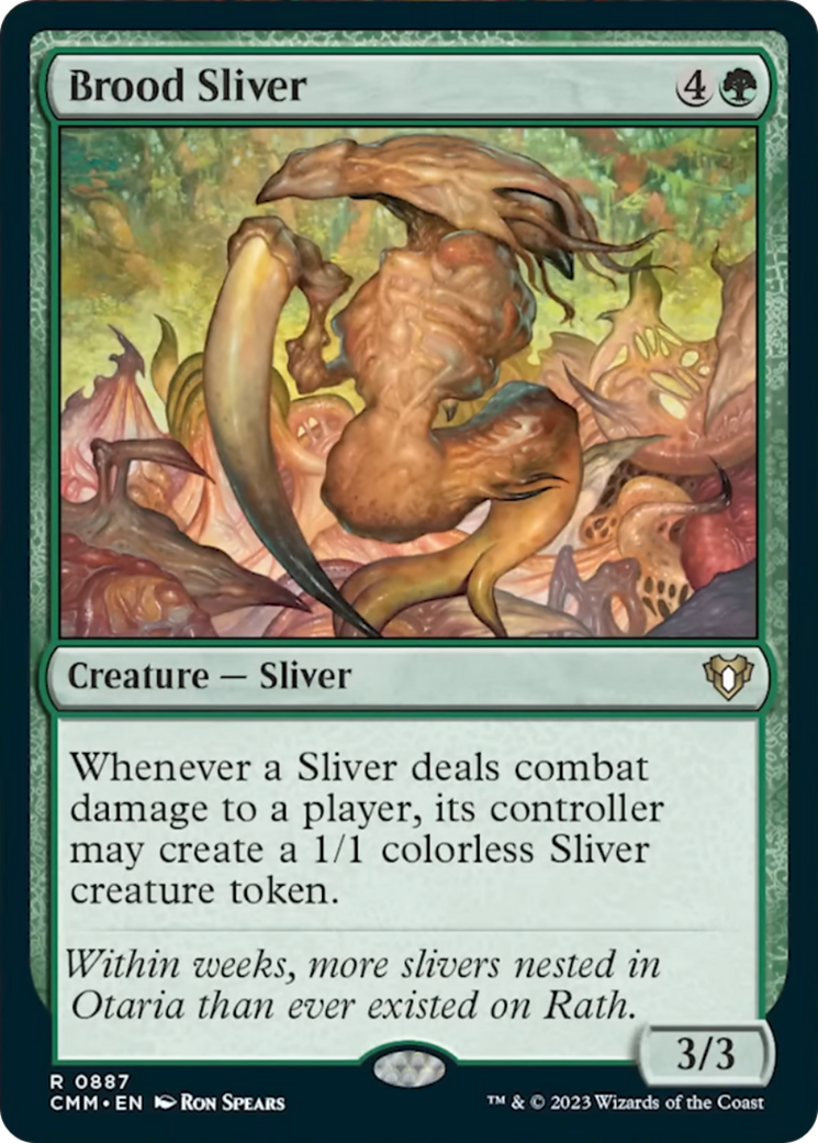 Brood Sliver [Commander Masters] | Webway Games