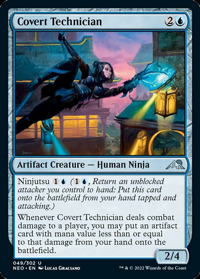 Covert Technician [Kamigawa: Neon Dynasty] | Webway Games