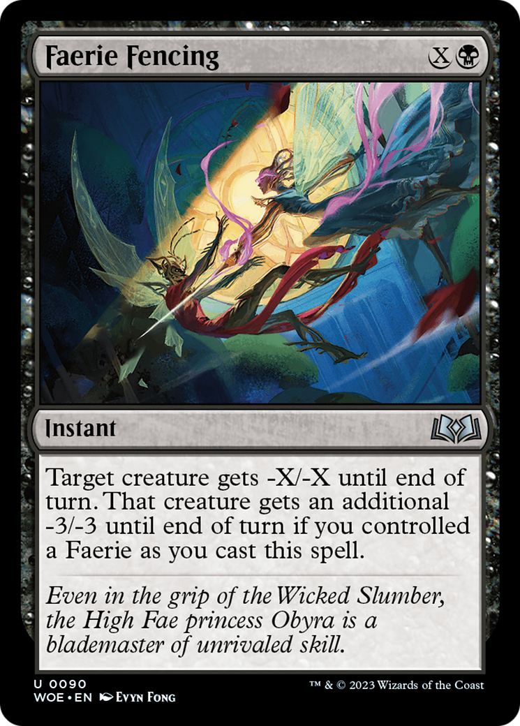 Faerie Fencing [Wilds of Eldraine] | Webway Games